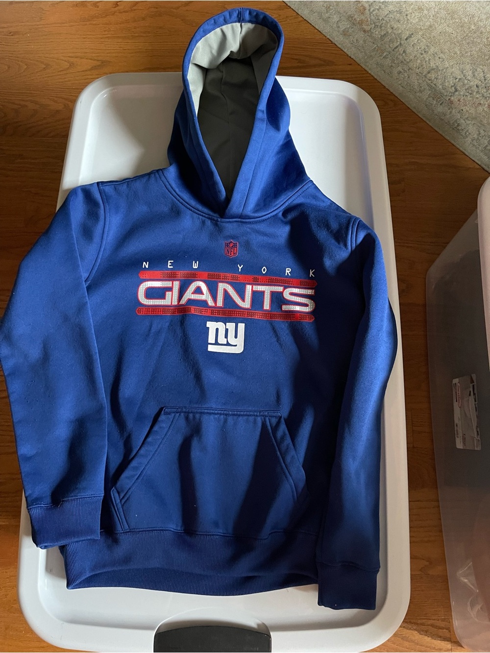 Kids giants nfl Hooded Sweatshirt